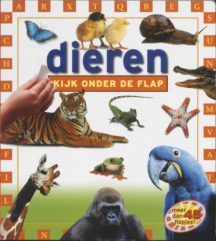 Dieren Kijk Achter De Flap Boek