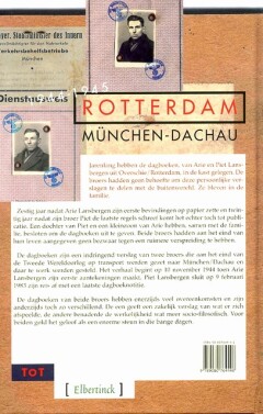 Rotterdam - Munchen/Dachau 1944-1945 achterkant