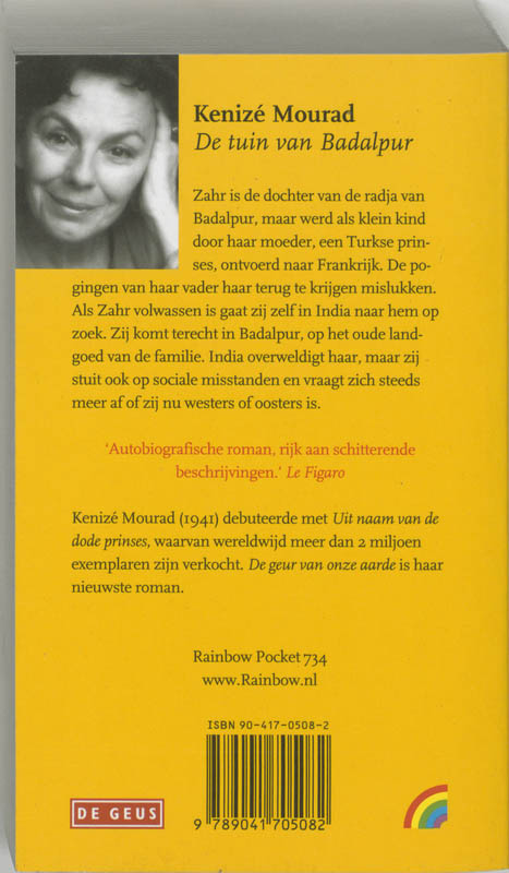 De tuin van Badalpur / Rainbow pocketboeken / 734 achterkant