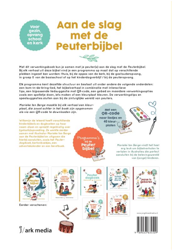 Aan de slag met de Peuterbijbel / Peuterbijbel Serie achterkant