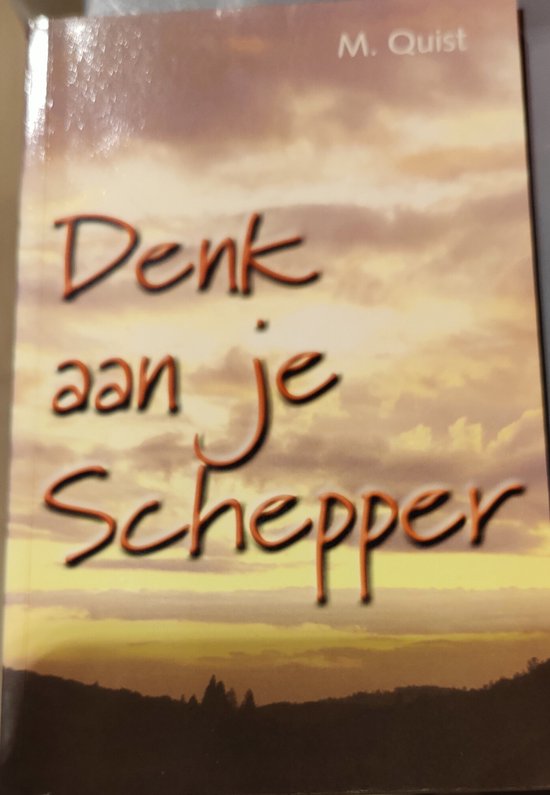 DENK AAN JE SCHEPPER