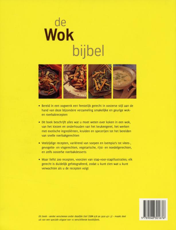De Wok bijbel De Wok bijbel achterkant