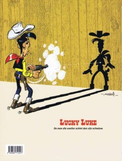 De man van Washington / De avonturen van Lucky Luke naar Morris / 3 achterkant