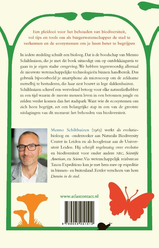 Darwin in de achtertuin achterkant