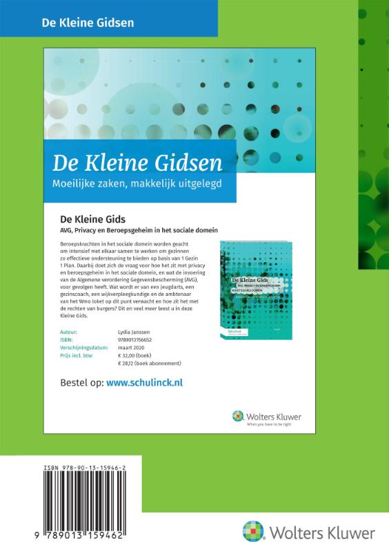 De Kleine Gids voor de Nederlandse sociale zekerheid 2020.2 De Kleine Gids voor de Nederlandse sociale zekerheid 2020.2 achterkant