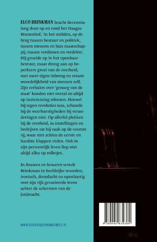 Bouwen en bewaren achterkant