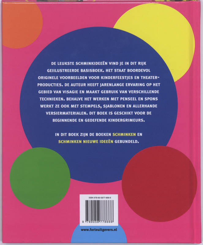 Basisboek schminken achterkant