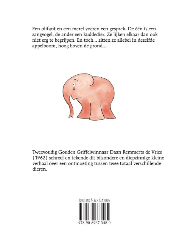 De olifant in de appelboom achterkant