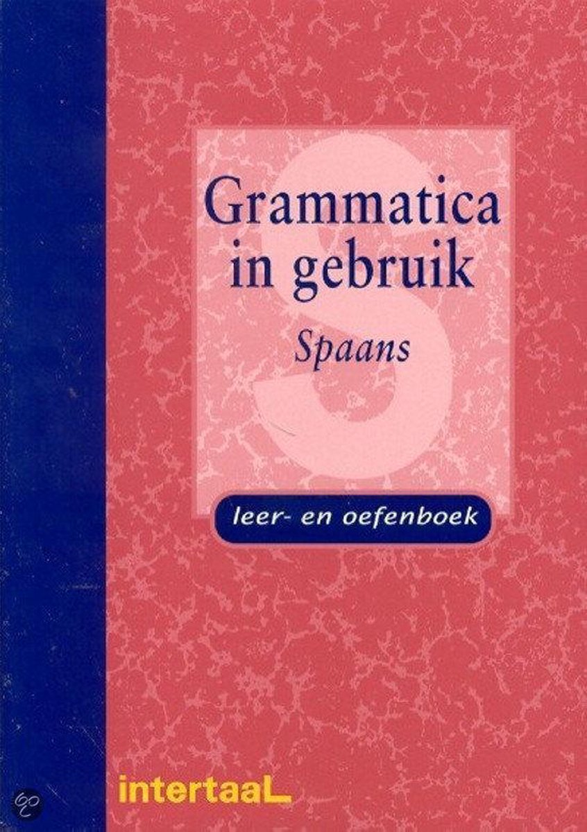 boekenbalie_9789054511724_cover Grammatica in gebruik - Spaans
