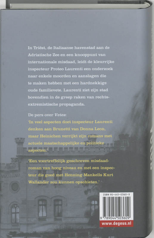 Vetes / De Geus Spanning achterkant