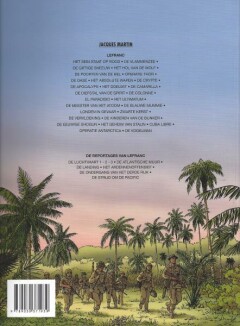 De strijd om de Pacific / De reportages van Lefranc / 0 achterkant