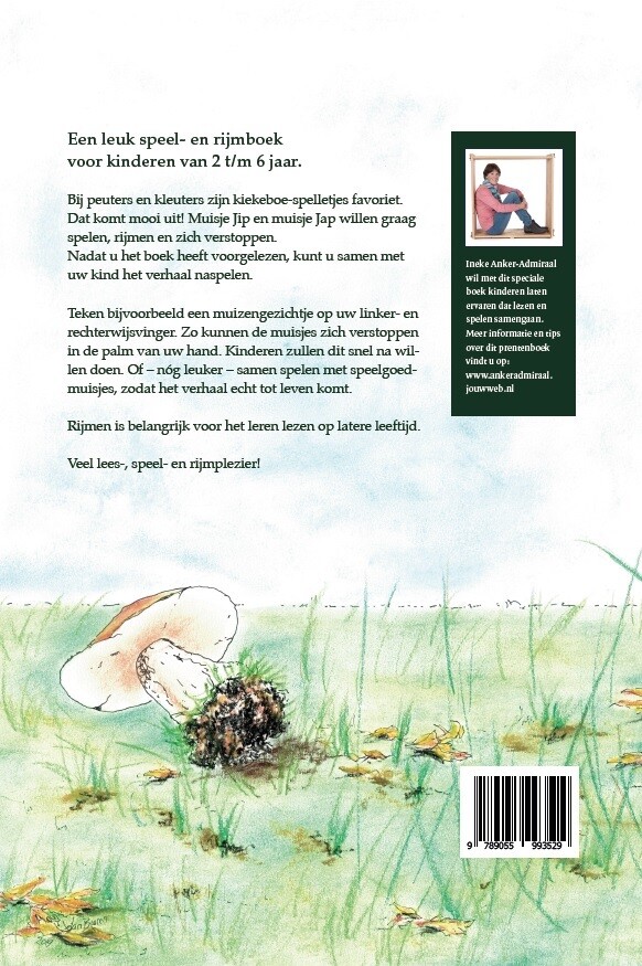 Spelen en rijmen met muisje Jip en muisje Jap achterkant