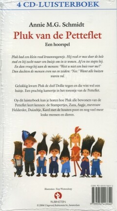 Pluk van de Petteflet 1/4 cd achterkant