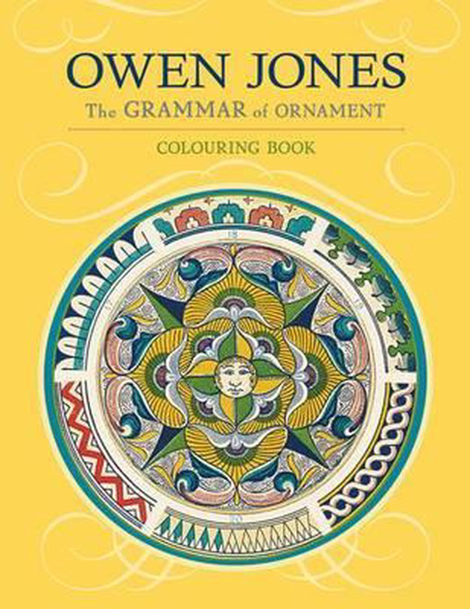 Owen Jones the Grammar of Ornament Coloring Book