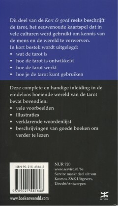 Kort & goed Tarot achterkant