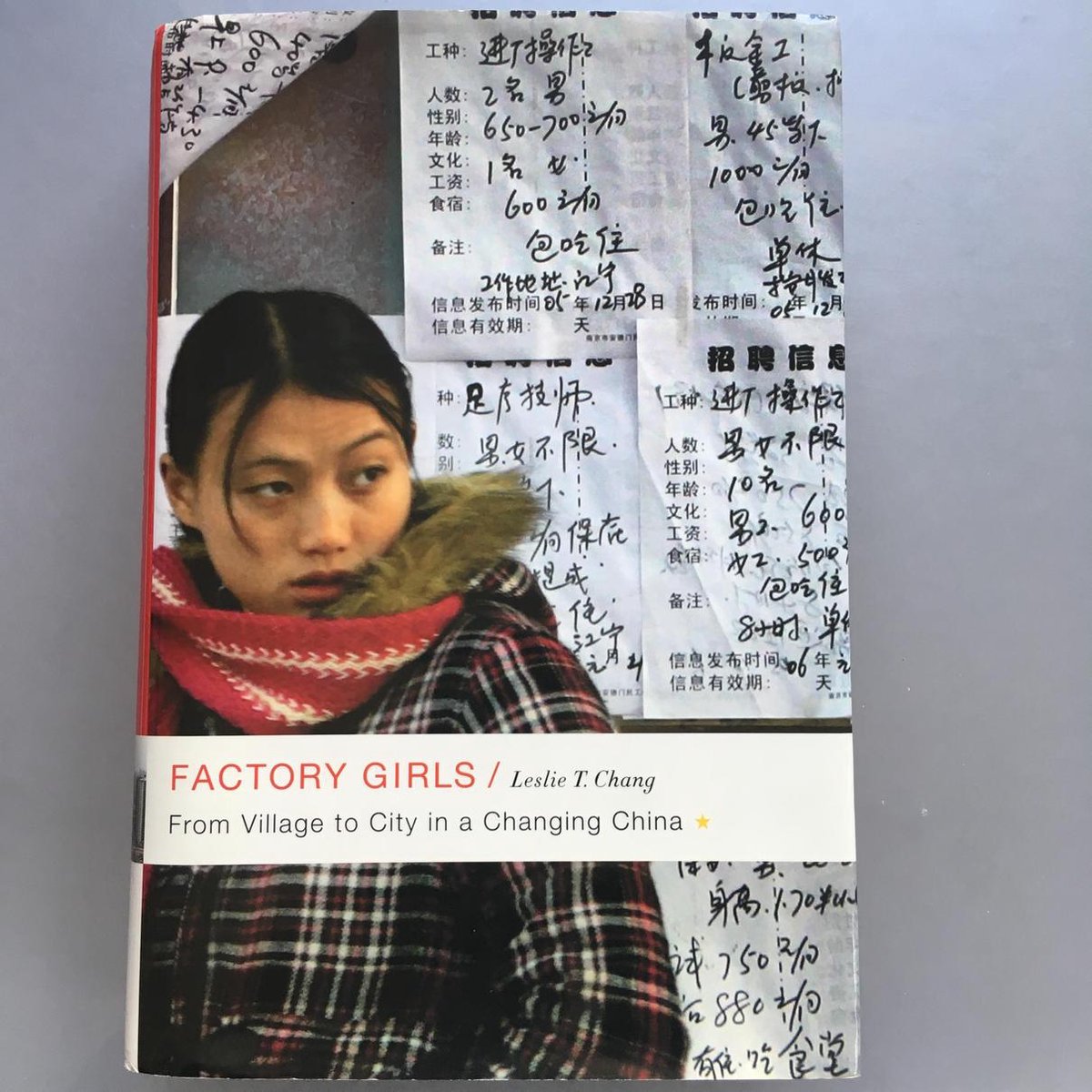 Leslie t. Chang Factory Girls