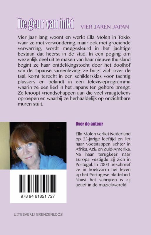 De geur van inkt achterkant