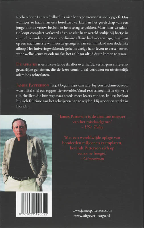 De Affaire De Affaire achterkant