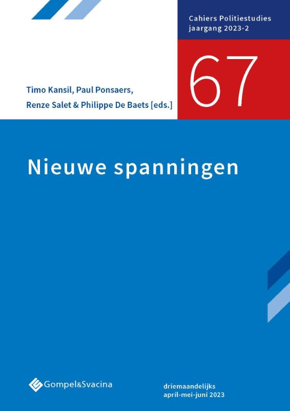 67-Nieuwe spanningen / Cahiers Politiestudies / 67