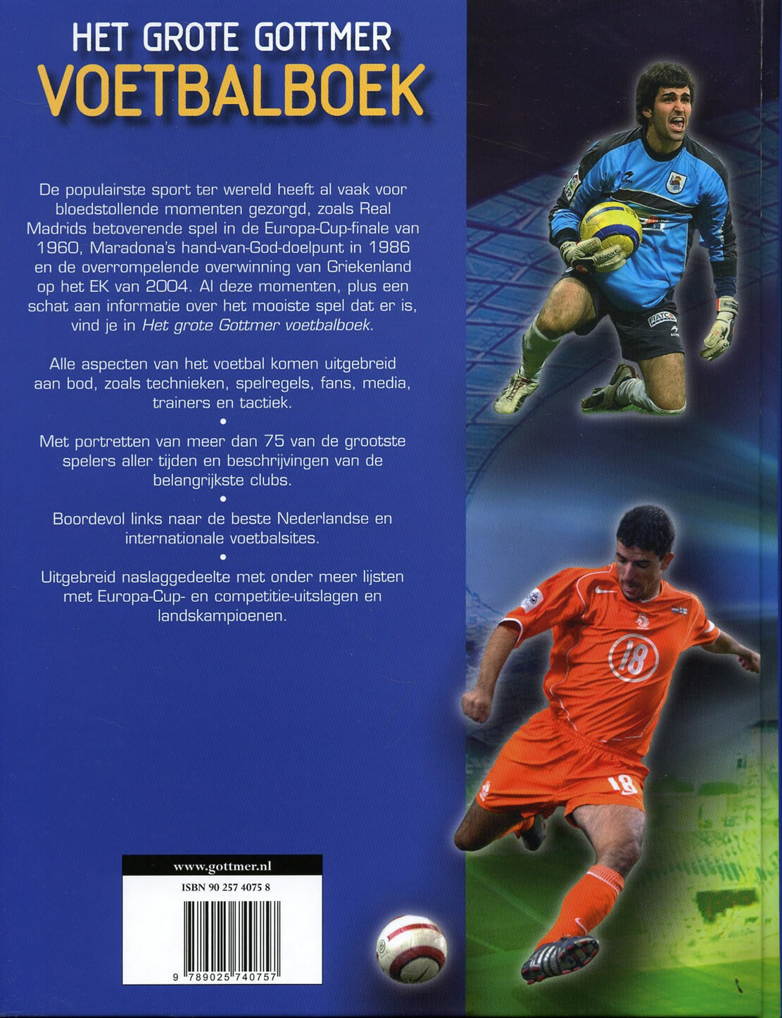Het grote Gottmer voetbalboek achterkant