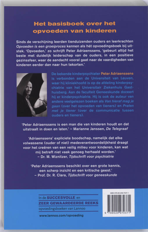 Opvoeden is een groeiproces Opvoeden Is Een Groeiproces achterkant