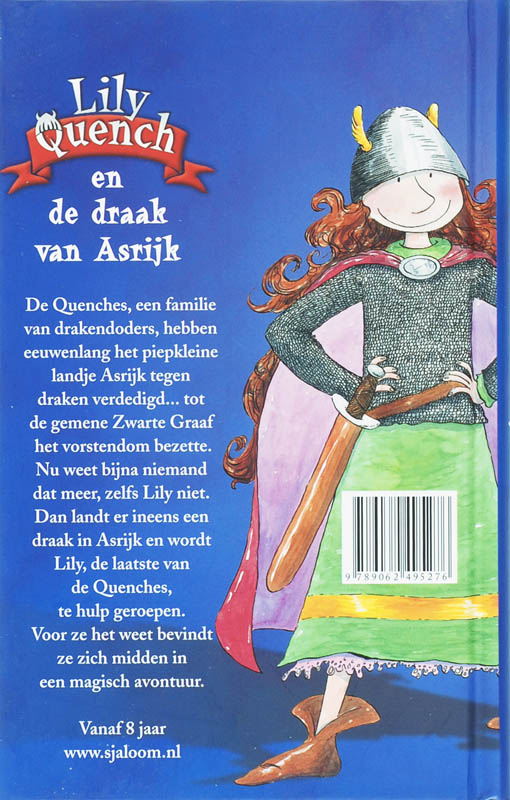 Lily Quench en de draak van Asrijk / Lily Quench Lily Quench en de draak van Asrijk / Lily Quench achterkant