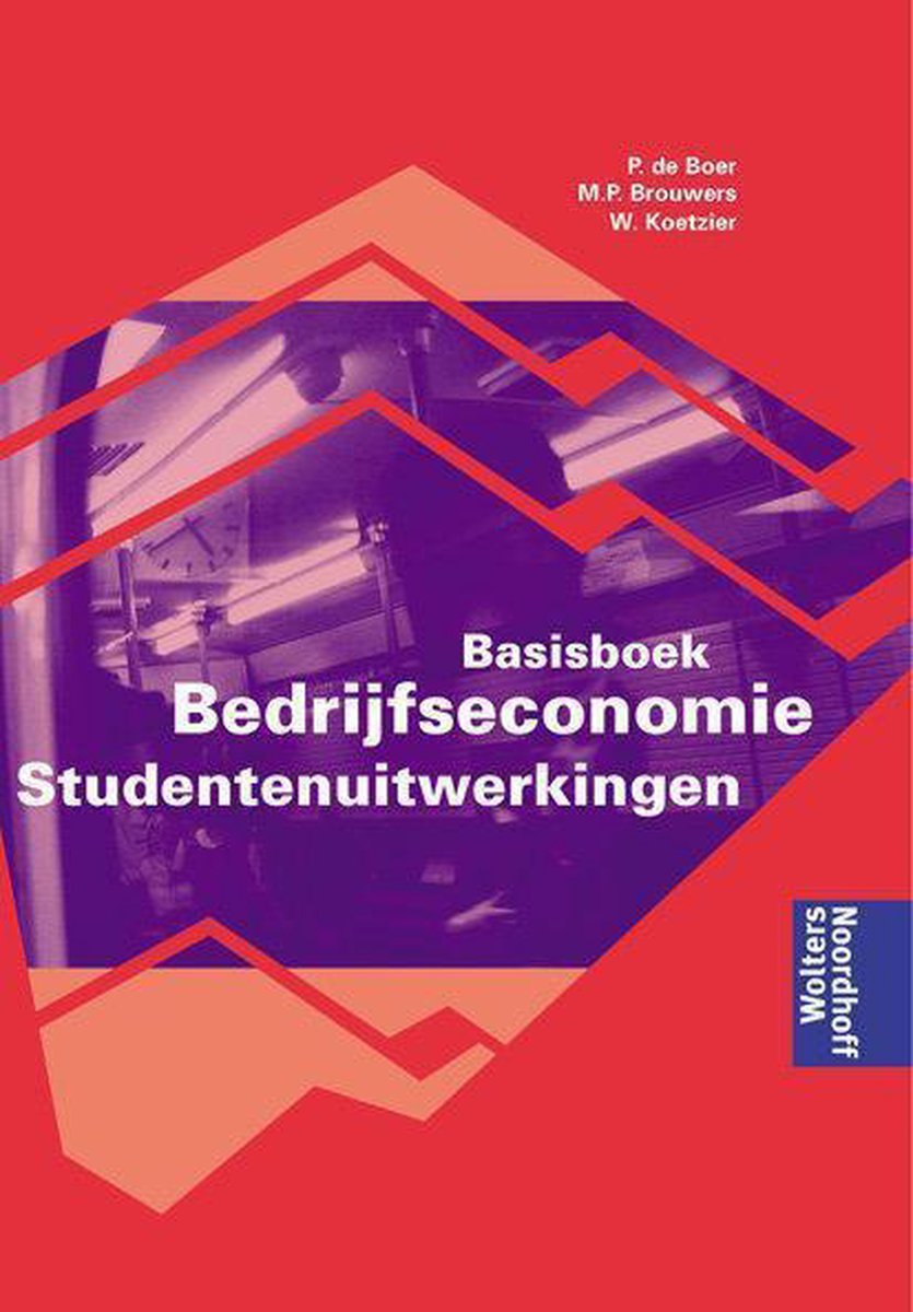 BASISBOEK BEDRIJFSECONOMIE UITW DR 4