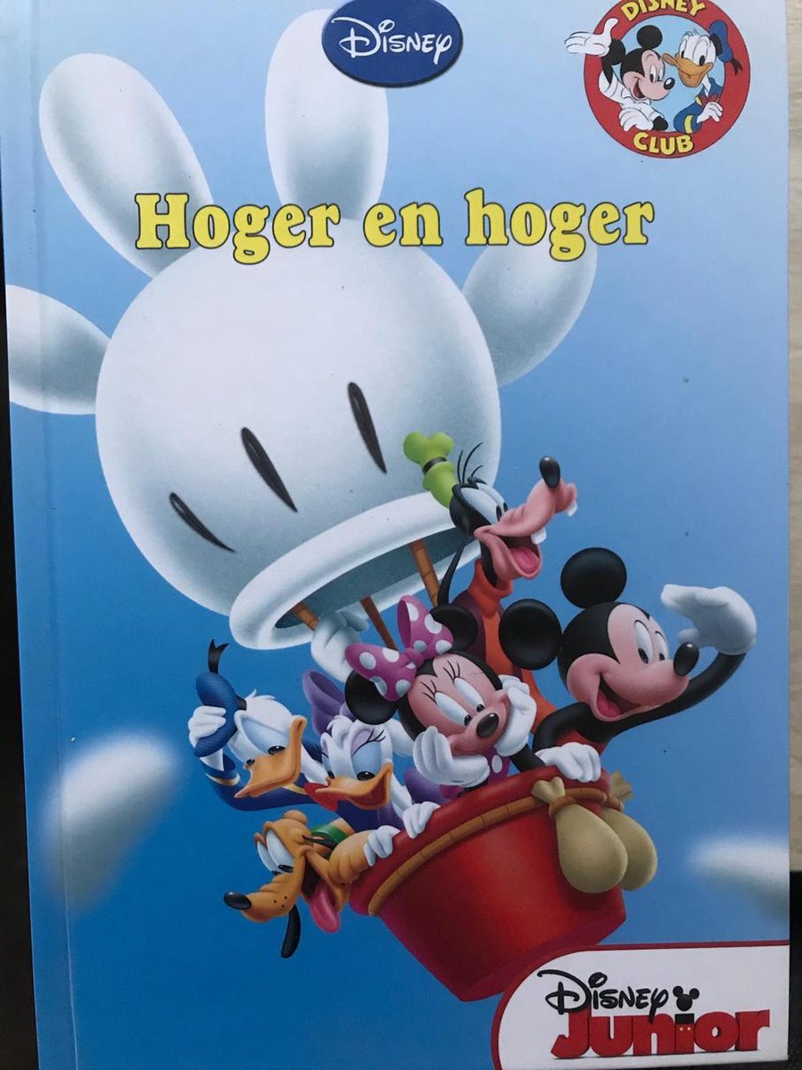 boekenbalie_9789085748663_cover Mickey Mouse Hoger en hoger - Disneyclub -