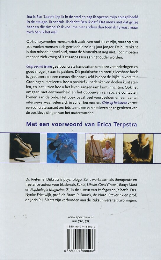 Grip op het leven achterkant