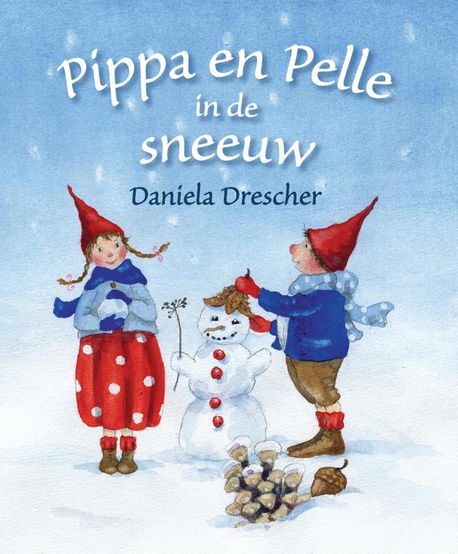 Pippa & Pelle  -   Pippa en Pelle in de sneeuw