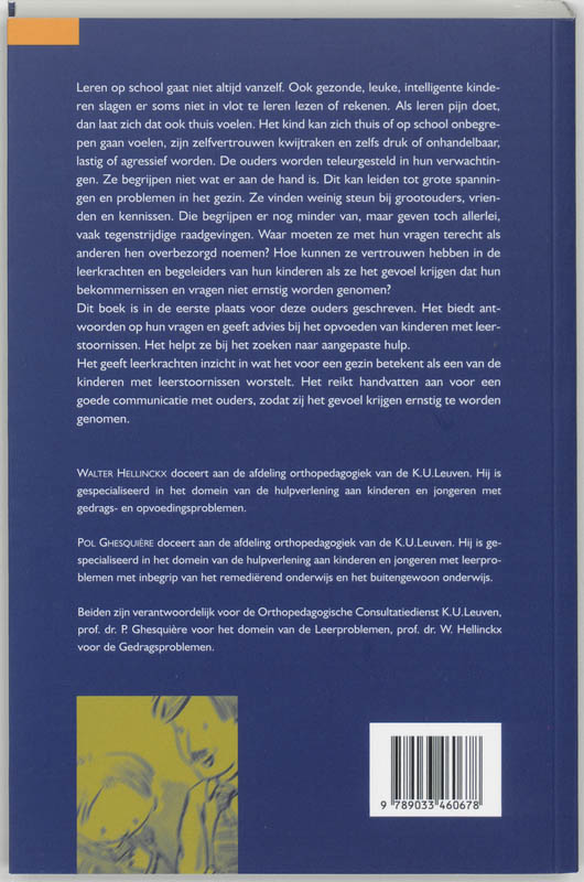 Als leren pijn doet achterkant