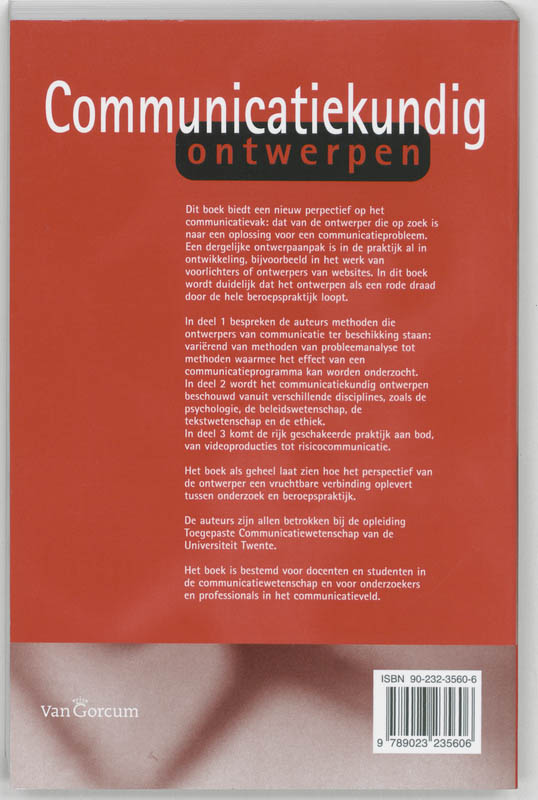 Communicatiekundig ontwerpen achterkant