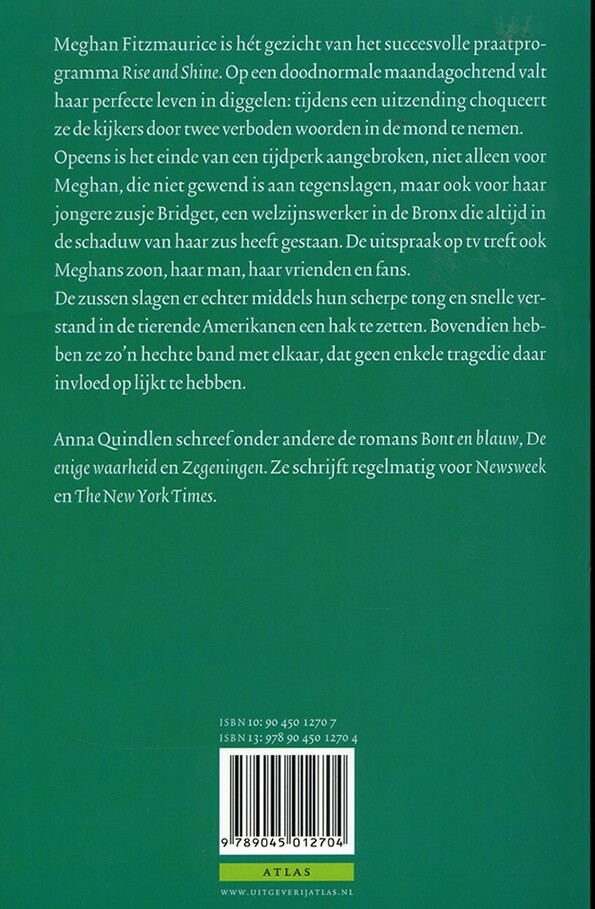 Een nieuwe dag achterkant