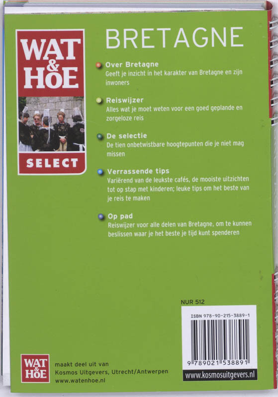 Bretagne / Wat & Hoe select achterkant