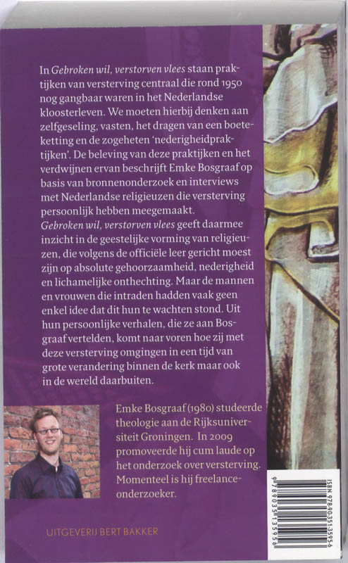 Gebroken wil, verstorven vlees Gebroken wil, verstorven vlees achterkant