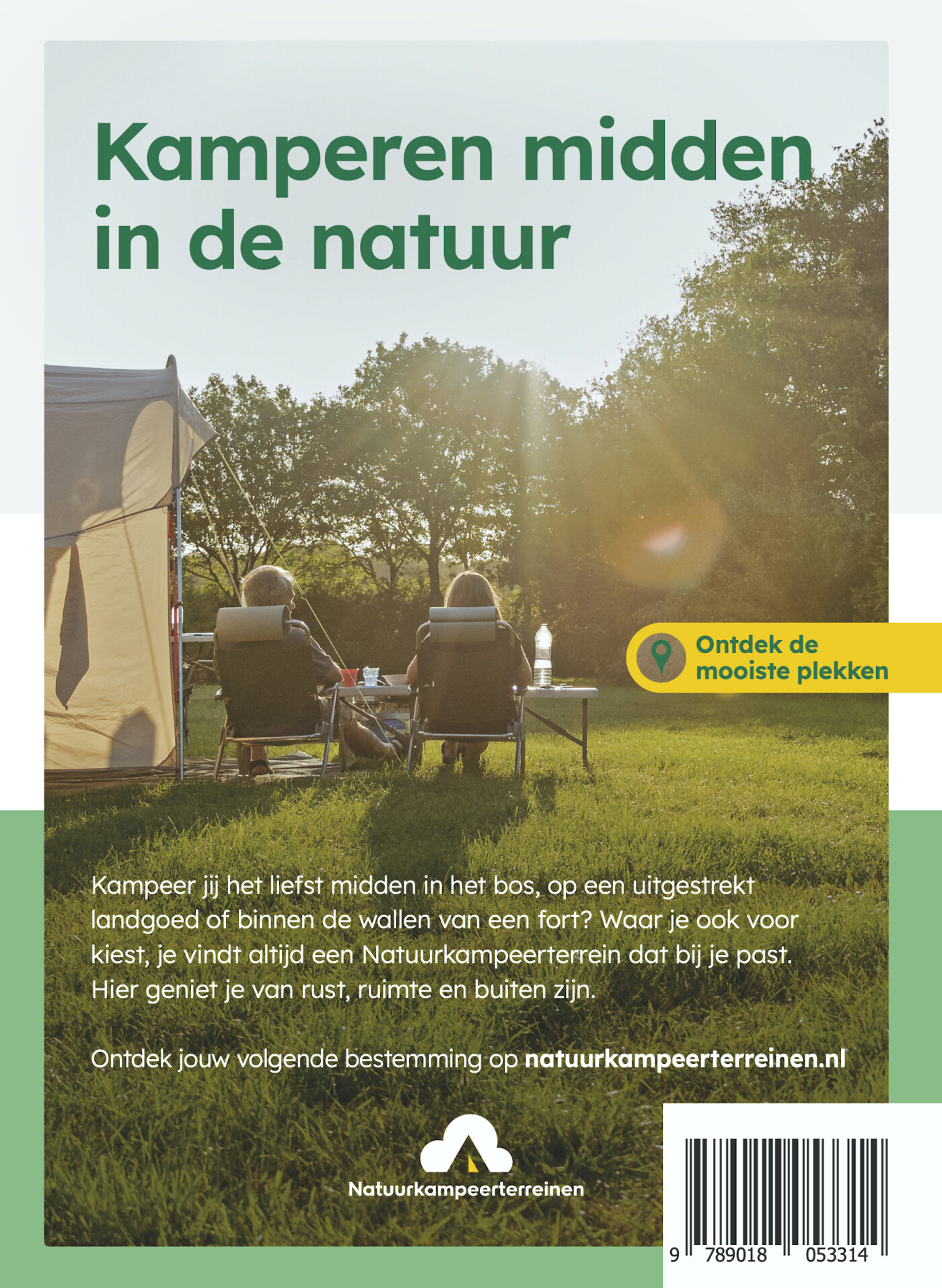 Kleine Campings 2024 / ANWB Campinggids achterkant