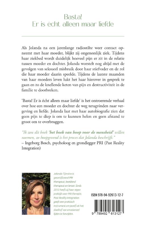 Basta! Er is echt alleen maar liefde achterkant