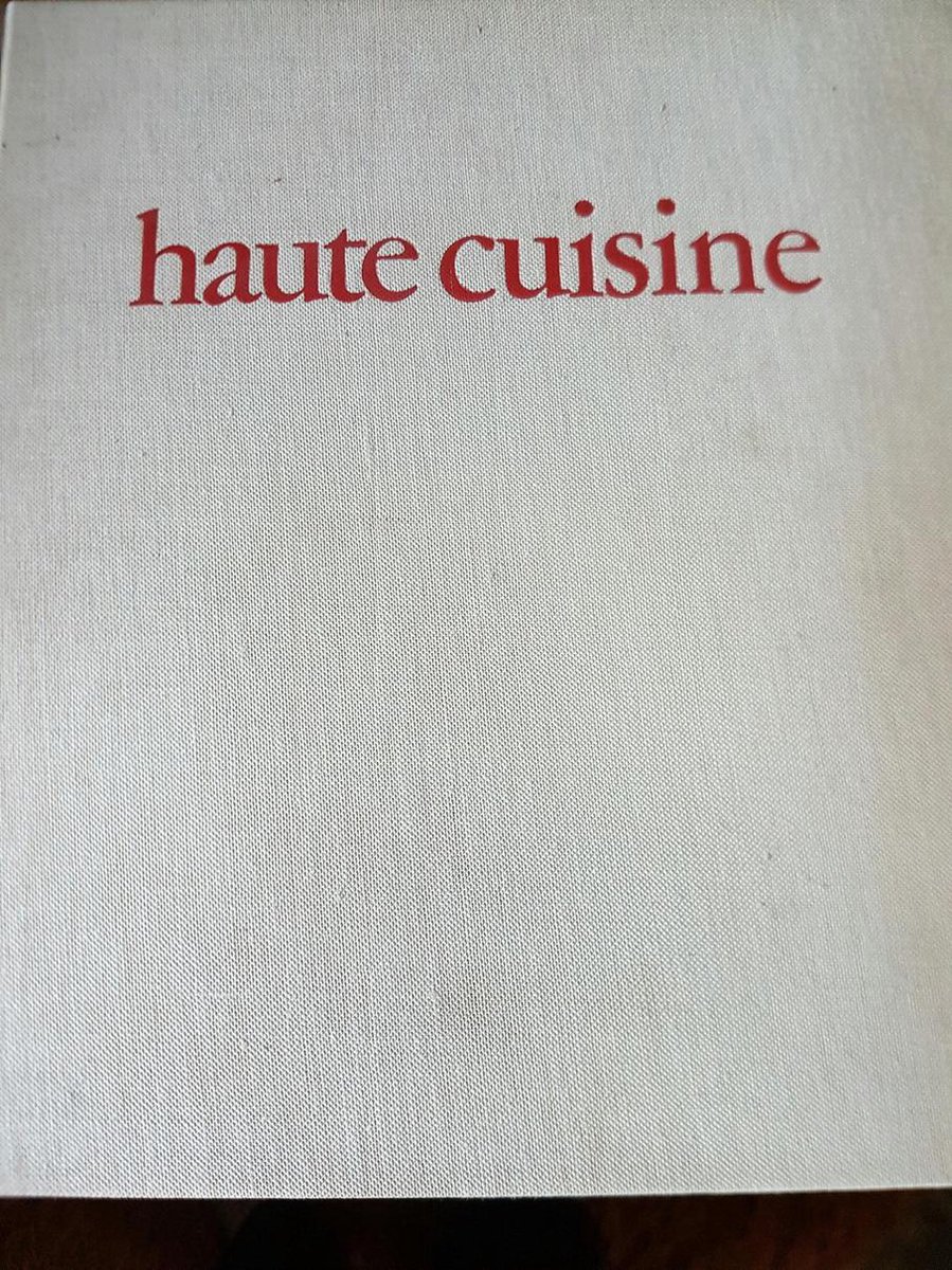 Haute cuisine