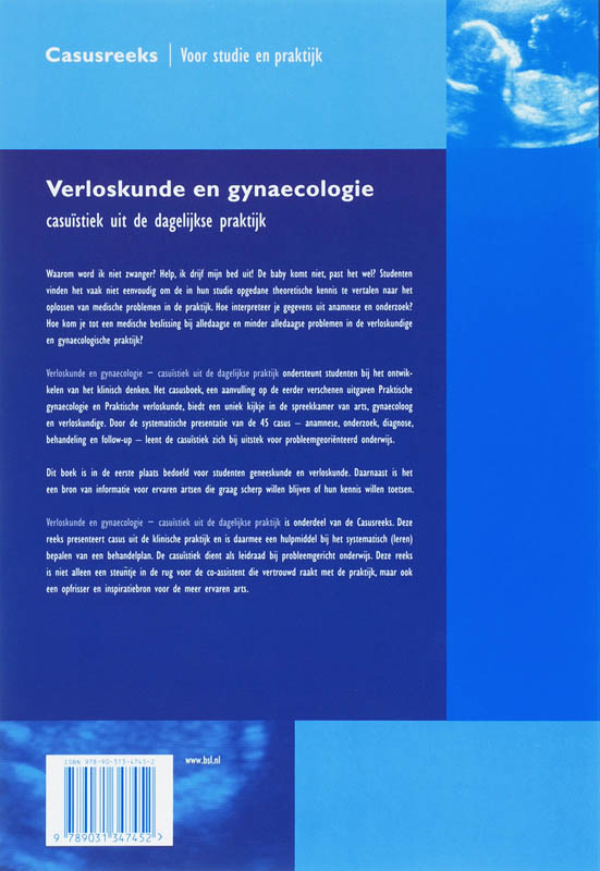 Verloskunde en gynaecologie / Quintessens achterkant