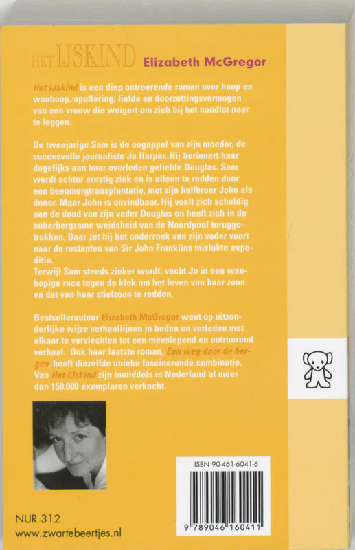 Het ijskind / Zwarte beertjes / 3215 Het ijskind / Zwarte beertjes / 3215 achterkant