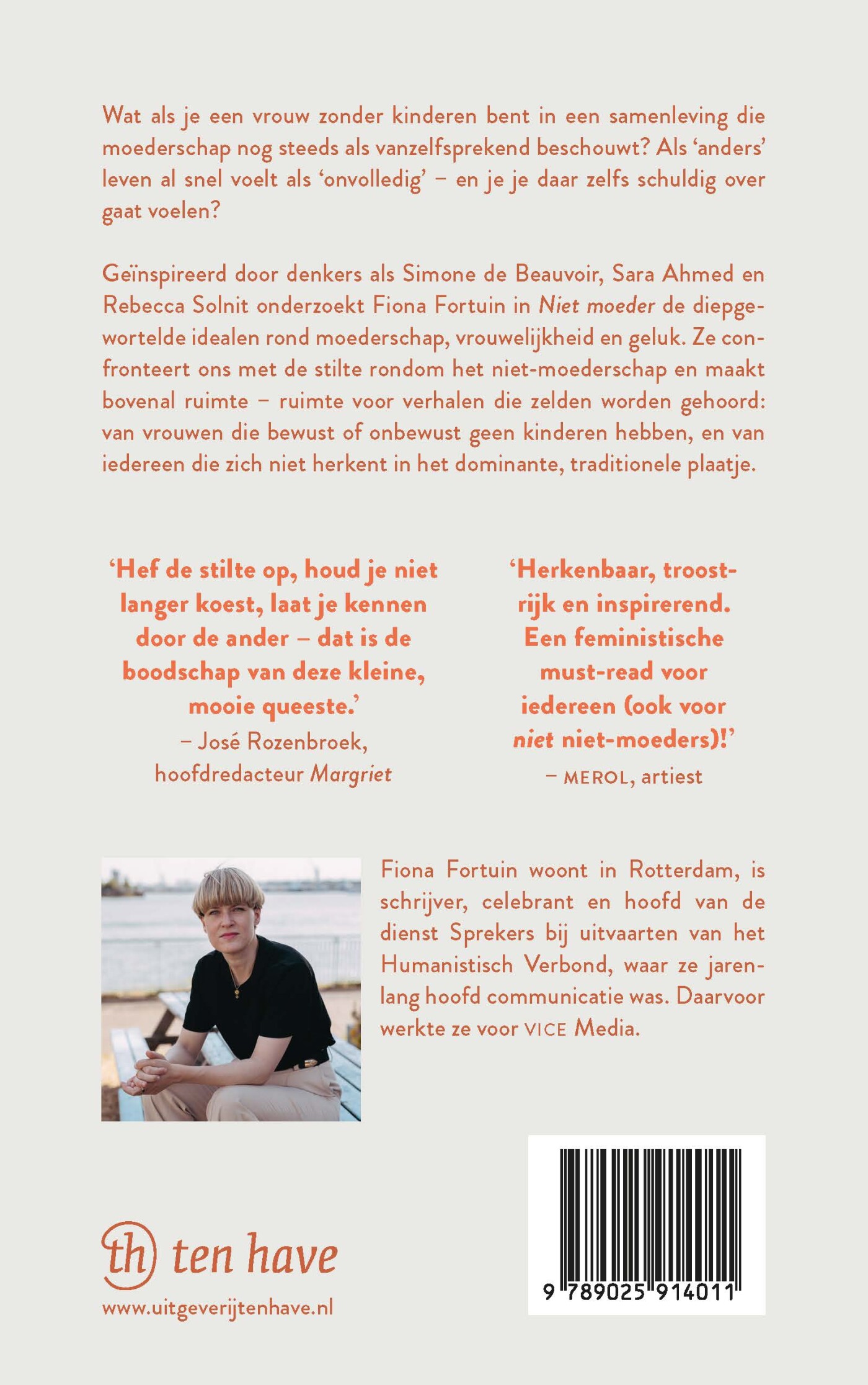 Niet moeder achterkant