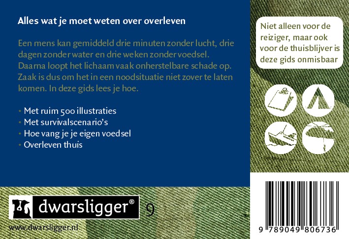 Het SAS survival handboek DL achterkant