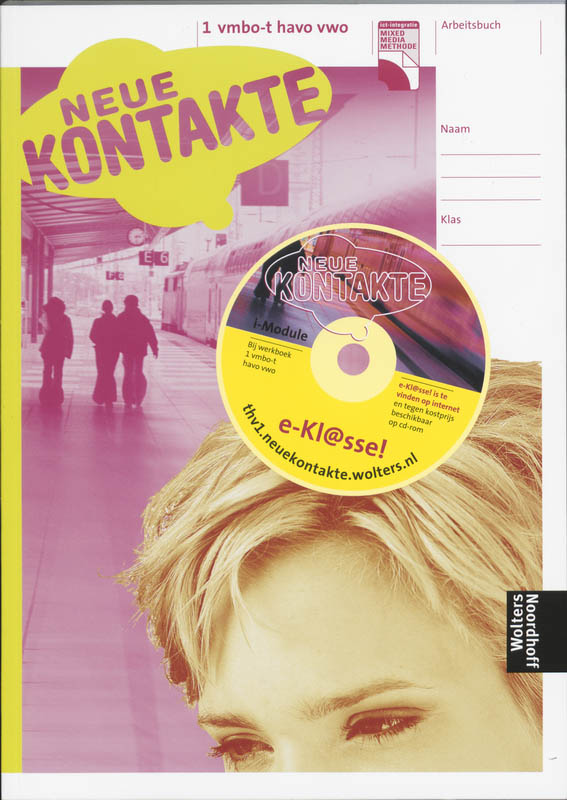boekenbalie_9789001750800_cover Neue Kontakte / 1 Vmbo-T Havo Vwo 3-Del Ed / Deel Arbeitsbuch