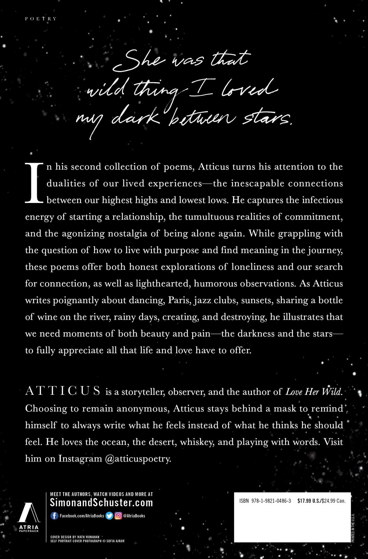 The Dark Between Stars achterkant