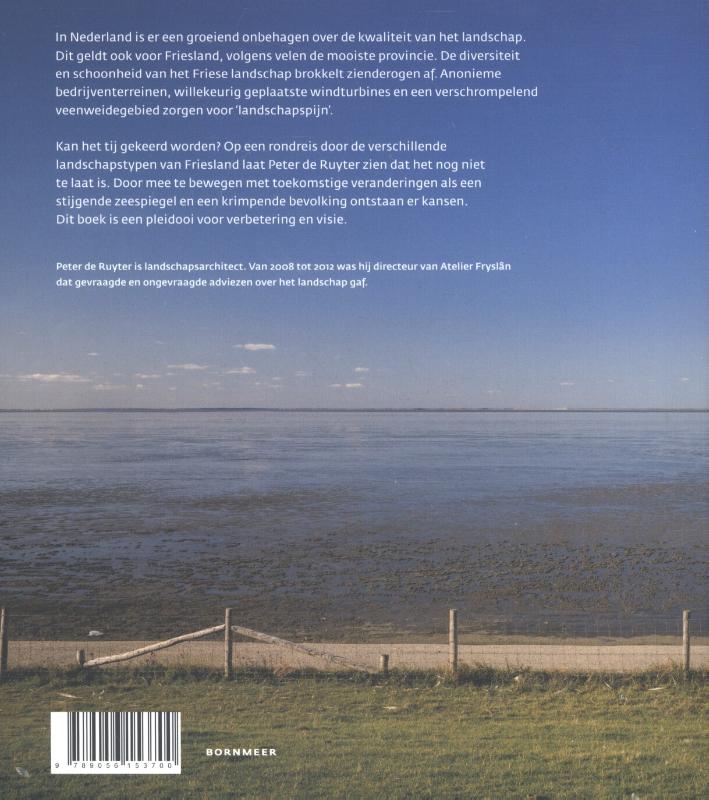 Vloeiend landschap achterkant