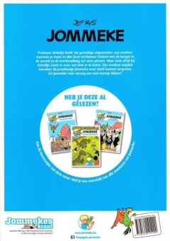 Operatie bonsai / Jommeke / 219 achterkant
