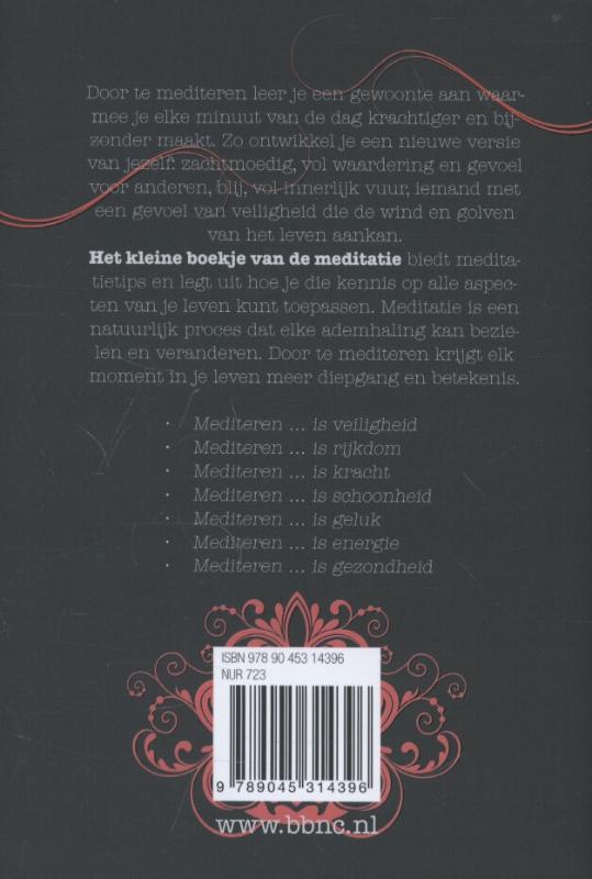 Het kleine boekje van de meditatie achterkant