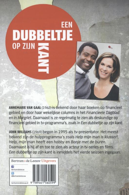 Een dubbeltje op zijn kant achterkant