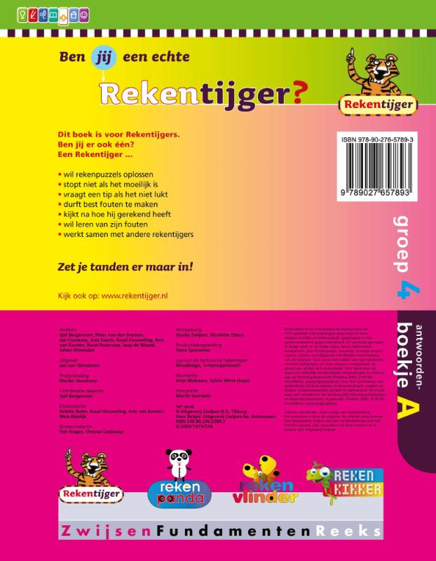 R.T. GR4 ANTWOORDENBOEK A achterkant