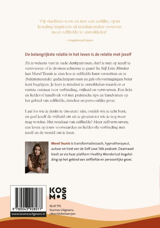 Self Love Mindset achterkant